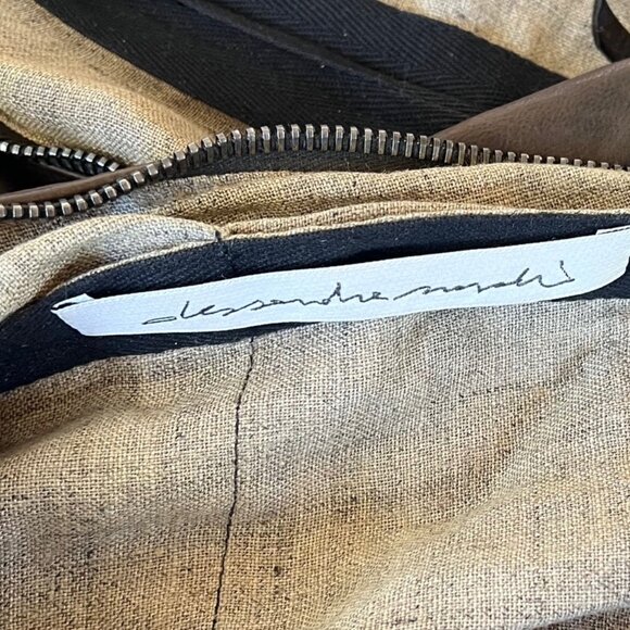 Vintage Alessandra Marchi Handmade Leather Bag - Picture 10 of 12